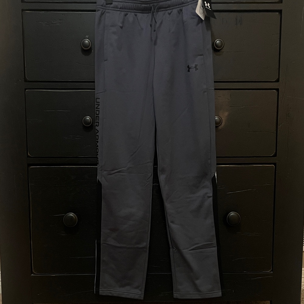 Under Armour Boys Dark Gray Joggers